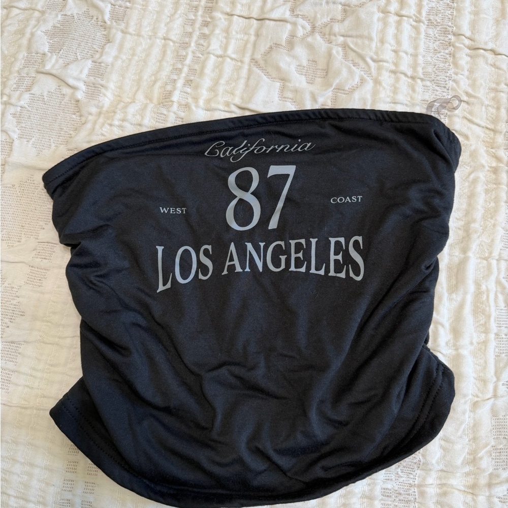 Angel Kiss Black Tube Top